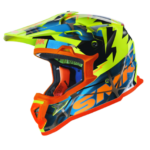 Allterra Fulmine Yellow & Blue Helmet