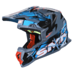 Allterra Fulmine Grey & Blue Helmet