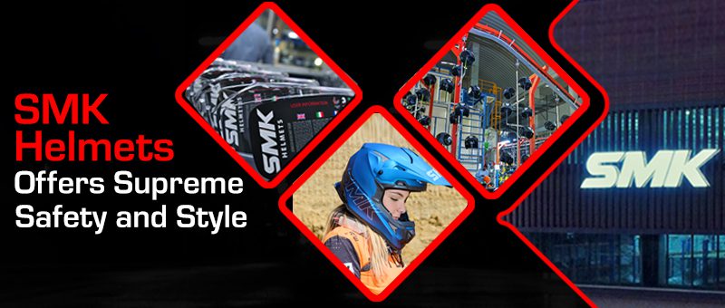 SMK Helmet - Style & Safety