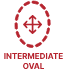 Intermediate oval