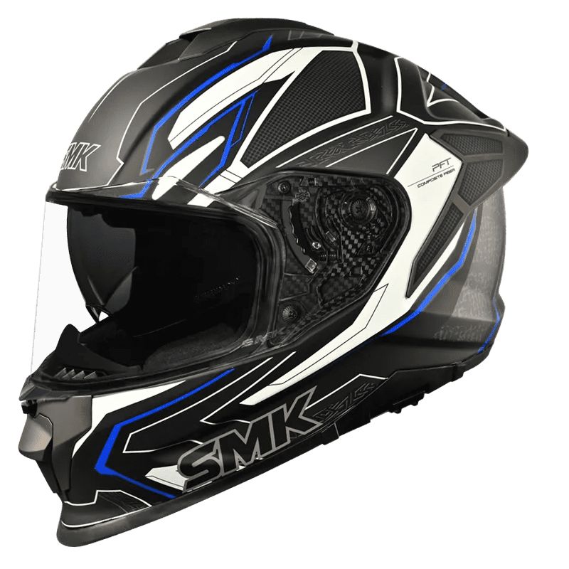 SMK Titan Fibreglass Panther Full Face Motorcycle Helmet | SMK Helmets